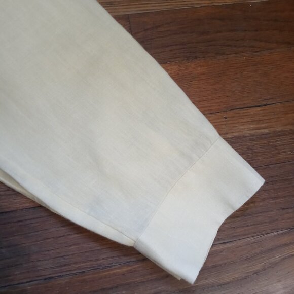 J. JILL love linen button front shirt in sunlight (XL) - Picture 10 of 14